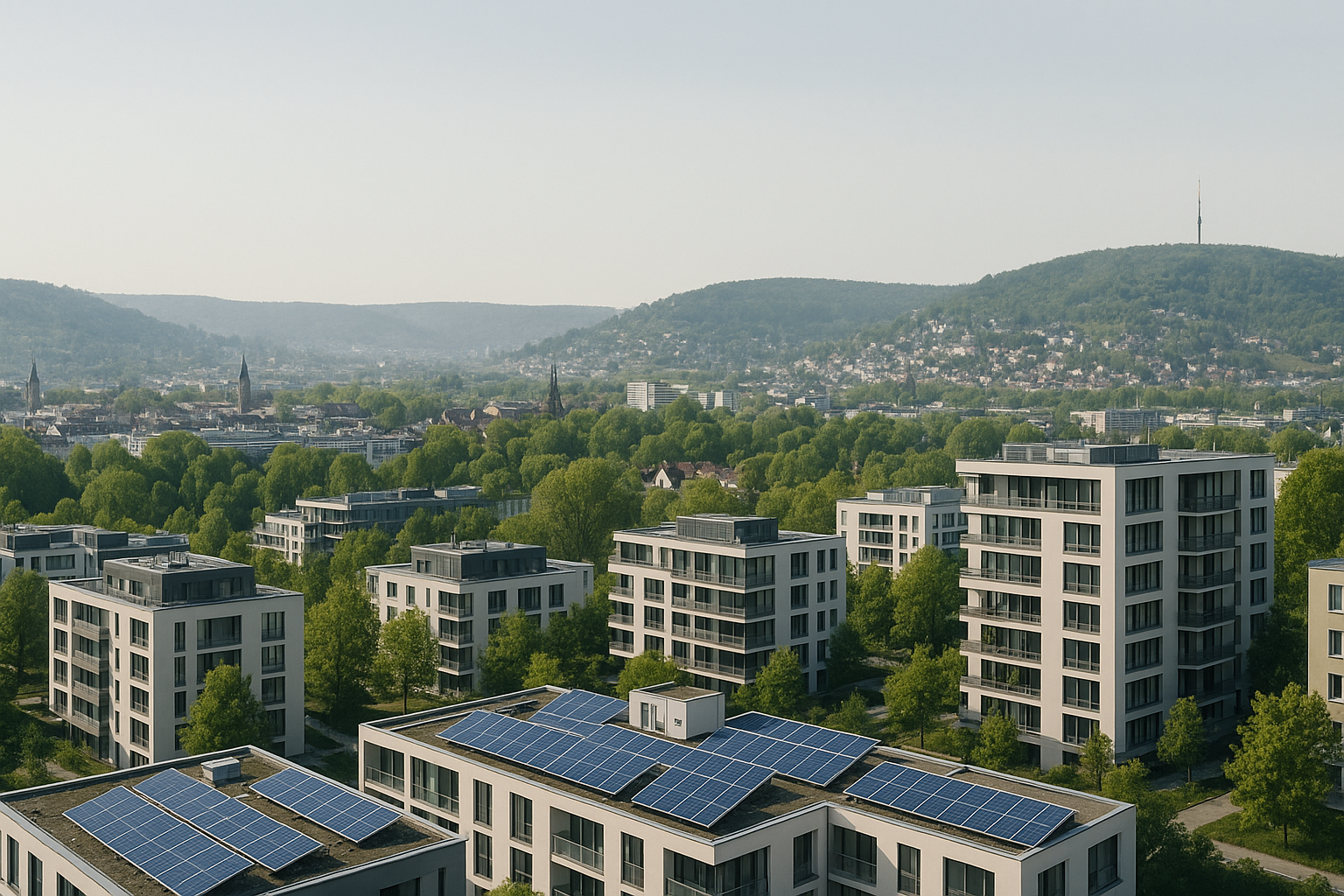 Region Heilbronn / Stuttgart – nachhaltige Stadtansicht